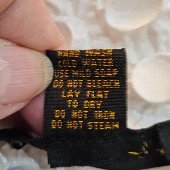 Jerry T Small White Crinkle Texture Button Tunic Fringe Hem Boho Festival - Picture 11 of 12